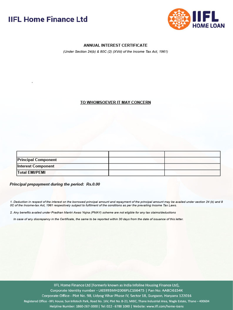 IIfl IT Certificate | PDF