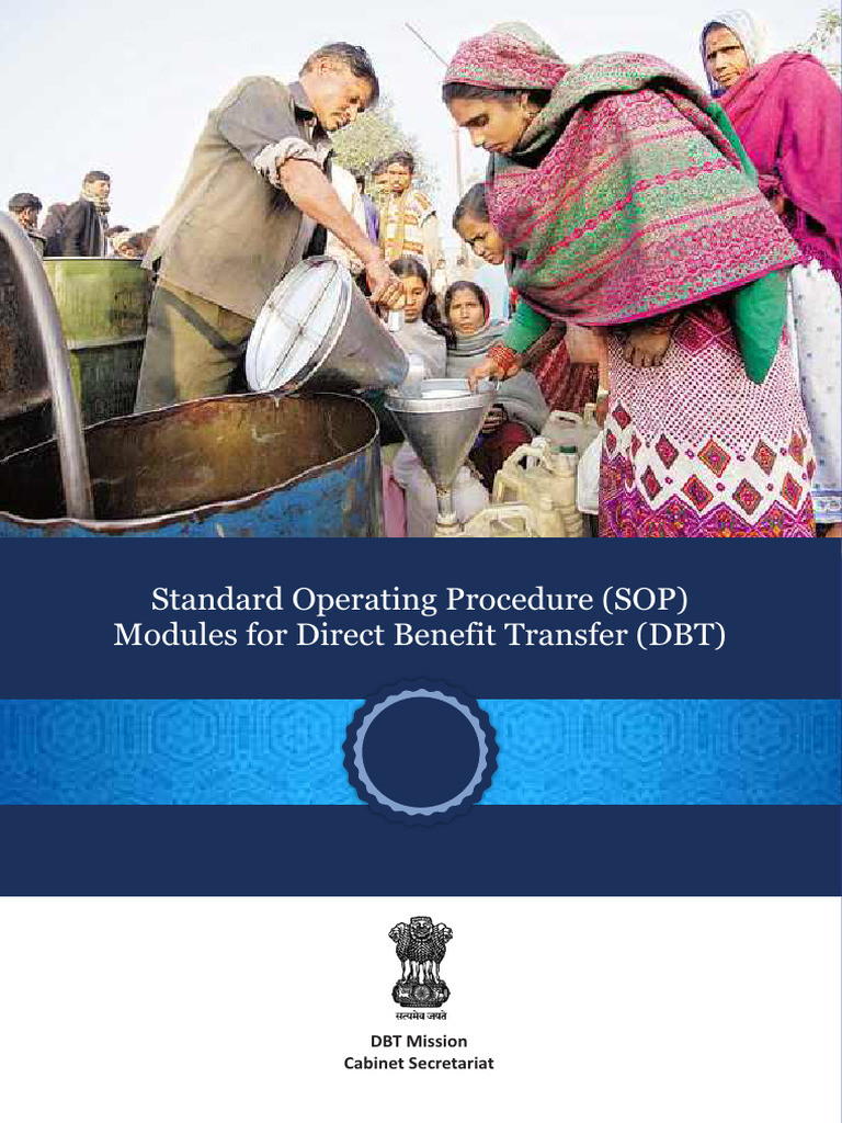 Standard Operating Procedures | PDF | Government Of India | Economy Of ...