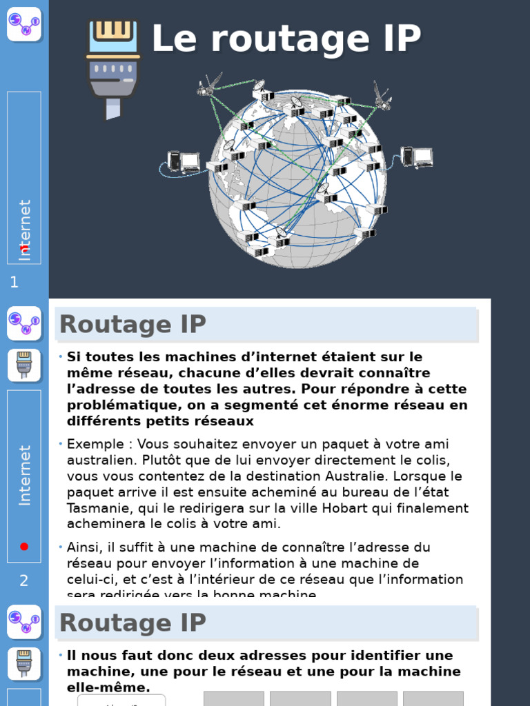 Comprendre le routage IP | PDF | Routage | Adresse IP