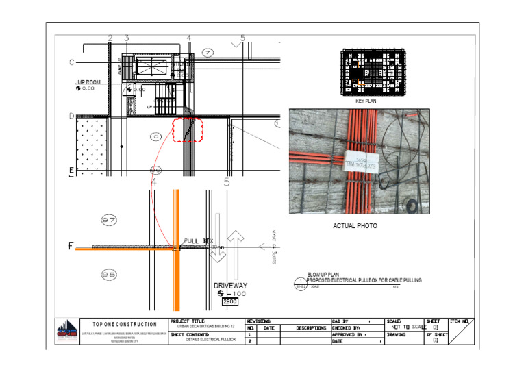 Electrical Pullbox Plan for Urban Deca | PDF