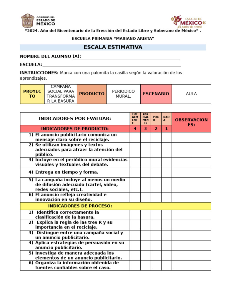Escala Estimativa de Ética | PDF | Publicidad | Comunicación humana
