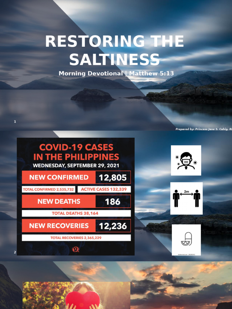 Restoring Our Spiritual Saltiness | PDF