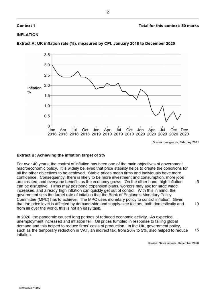 UK Inflation and Monetary Policy Insights | PDF | Inflation | Monetary ...
