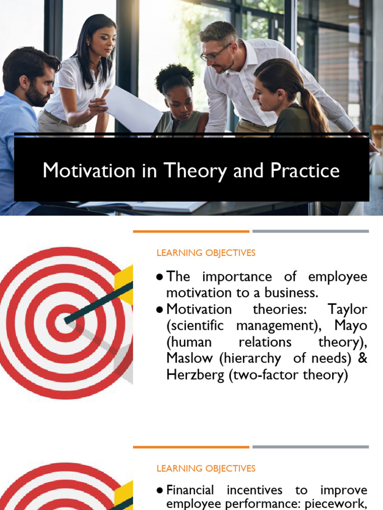 Employee Motivation Theories Explained | PDF | Industrial And ...