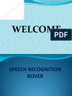 Speech Recognition Rover