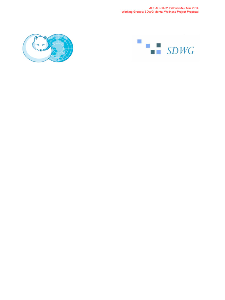 L2S Mental Wellness Project Proposal | PDF | Inuit | Psychological ...