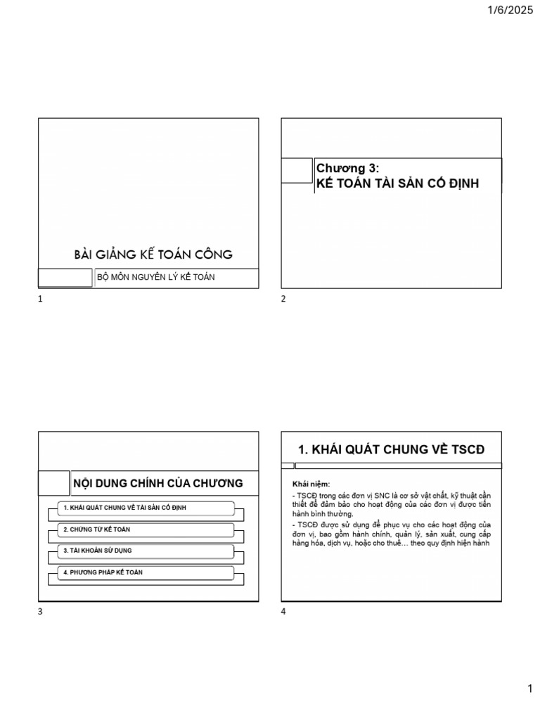 Chương 3 - KT TSCĐ | PDF
