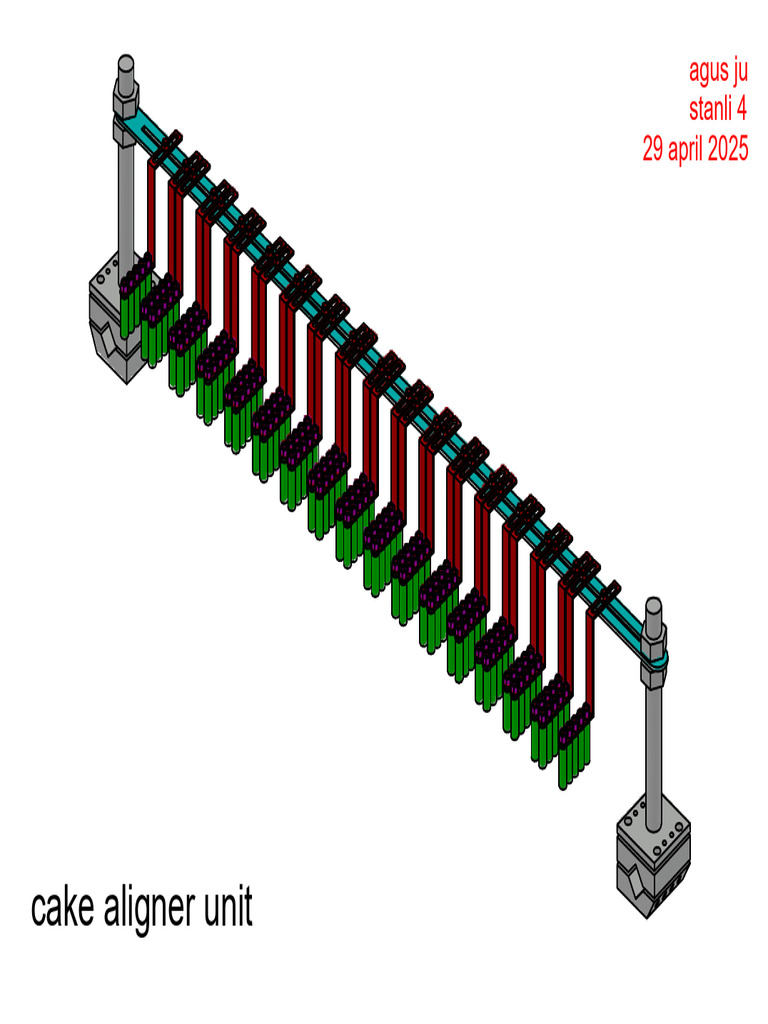 Cake Aligner Unit Make Up Table Layer Cake | PDF