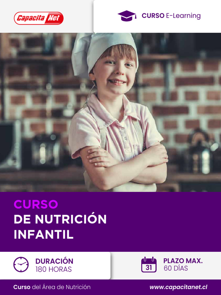 Curso E-Learning de Nutrición Infantil | PDF | Nutrición | Dieta y ...