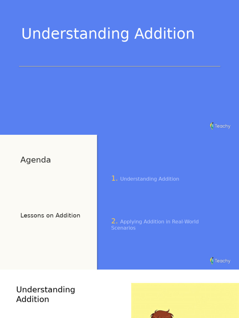 Slide Understanding Addition | PDF