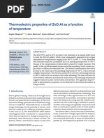Zns Material | PDF | Nanowire | Zinc Oxide