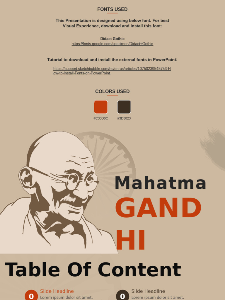 Mahatama Gandhi Static 16x9 | PDF | Mahatma Gandhi | Nonviolence