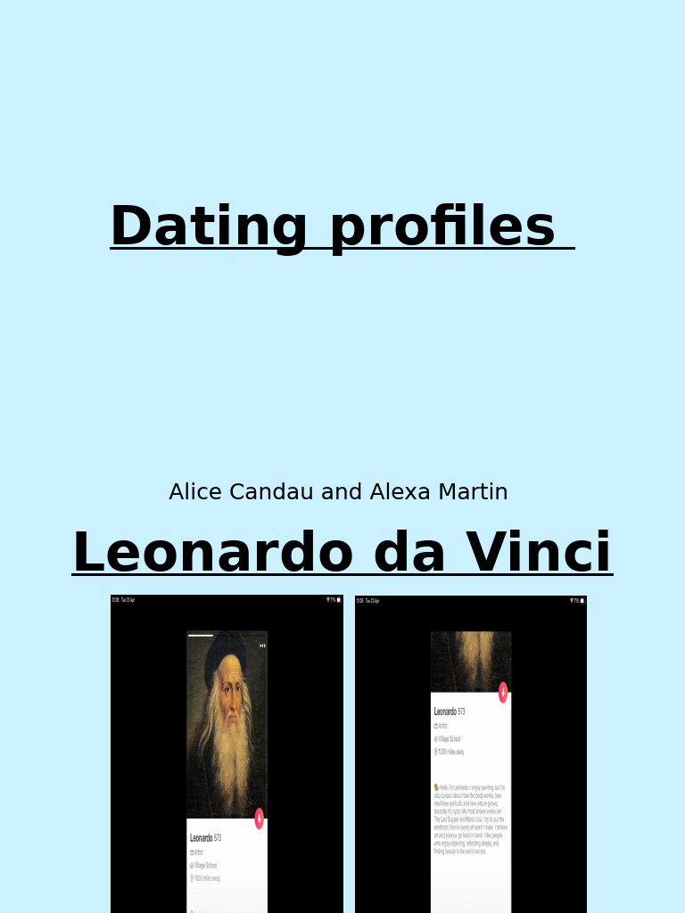Dating Profiles | PDF