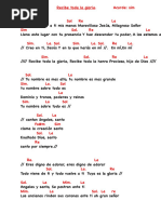 Letra del Himno 