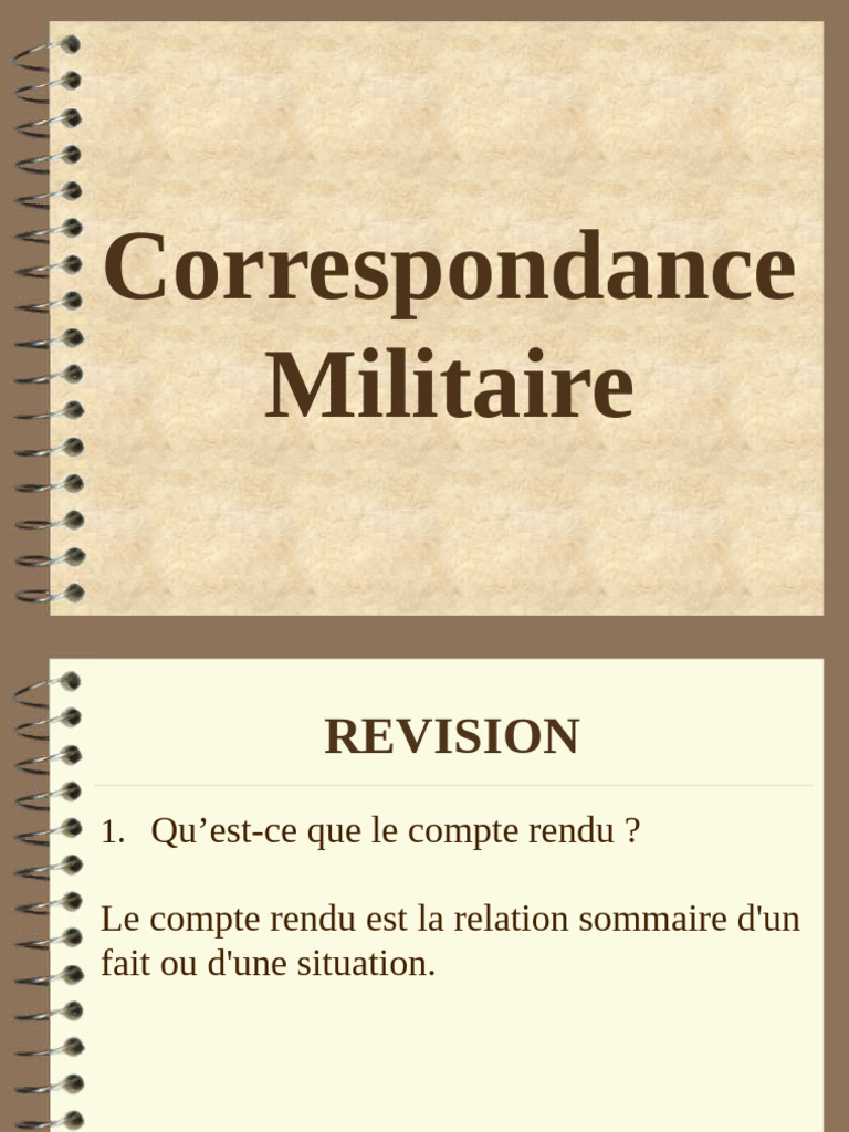 Compte rendu d'indiscipline militaire | PDF | Linguistique