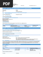 MSDS Sample and Guidelines | PDF | Safety | Occupational Safety And Health