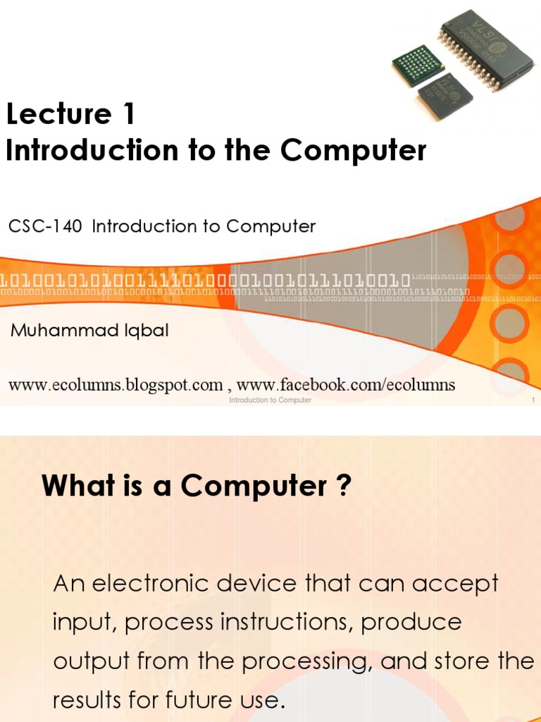 Introduction to Computer Basics | PDF