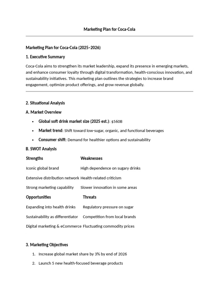 Marketing Plan Assignment | PDF | Digital Marketing | Brand