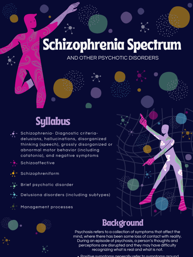 Understanding Schizophrenia Disorders | PDF | Schizophrenia | Psychosis