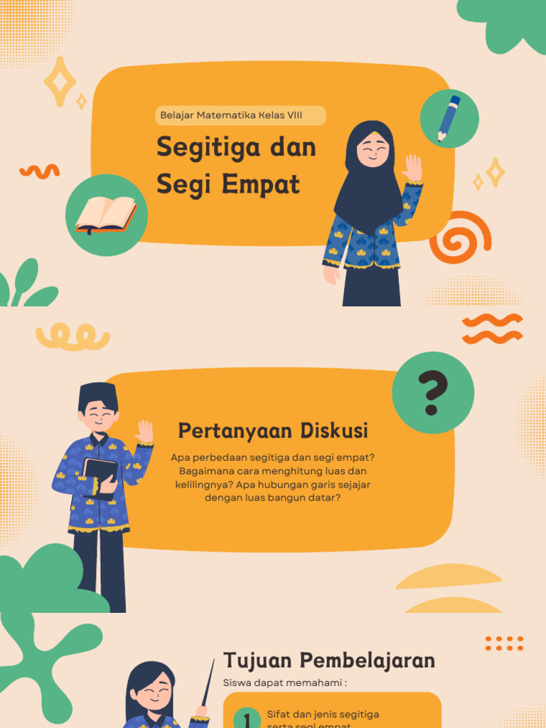 Segitiga Dan Segi Empat Kelas VIII | PDF