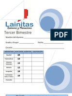 6to Grado - Bimestre 3