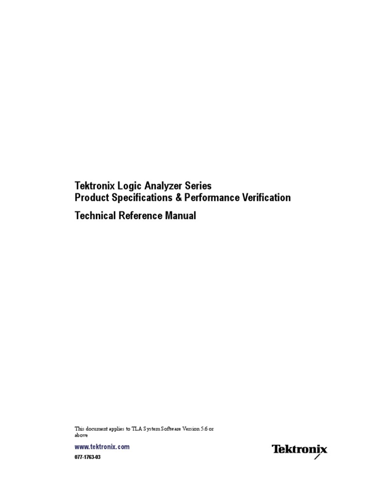 TLA TechSpecs | PDF | Technology & Engineering