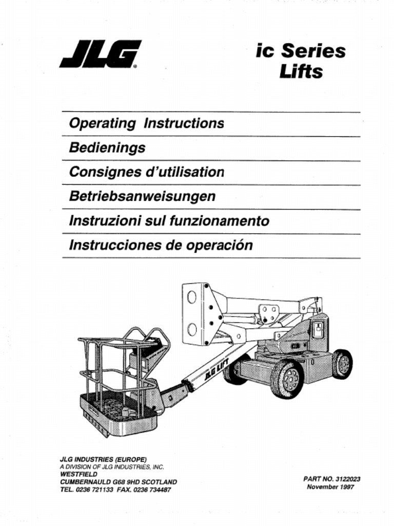 Operation 3122023 11-01-97 CE Multi-Lingual | PDF | International ...