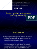 Project Quality Management PMP