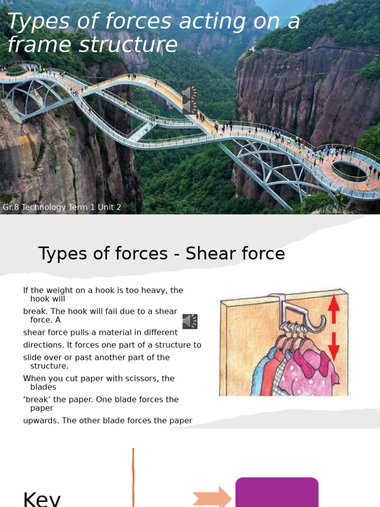 Forces in Grade 8 Technology | PDF