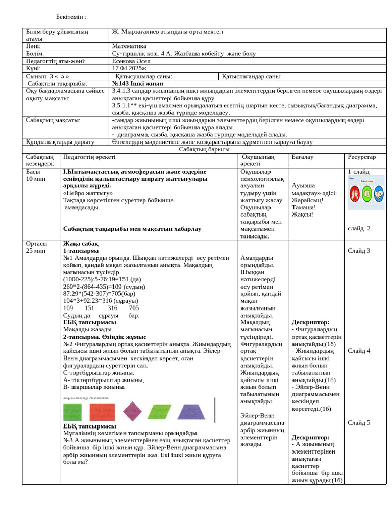 Біз киім-кешек бөлмесіне қарап жатырмыз