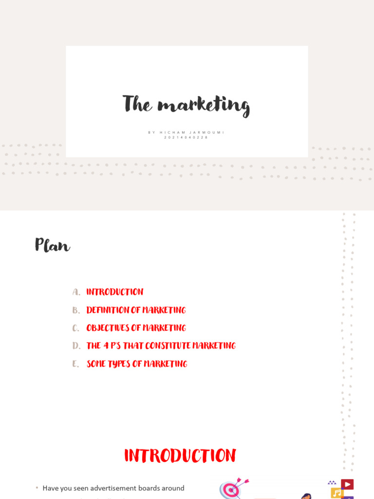 Présentation 5 | PDF | Marketing | Financial Markets