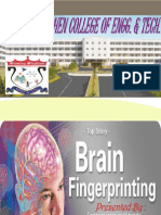 Brain Fingerprinting