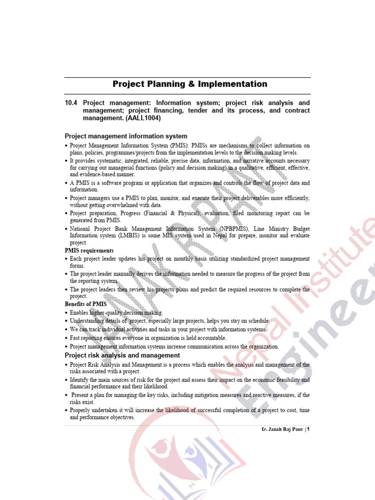 Project Management Systems & Risk Analysis | PDF | Risk | Risk Management