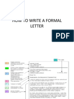 9 Steps Formal Letter