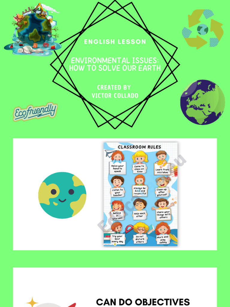 English Lesson: Environmental Issues | PDF