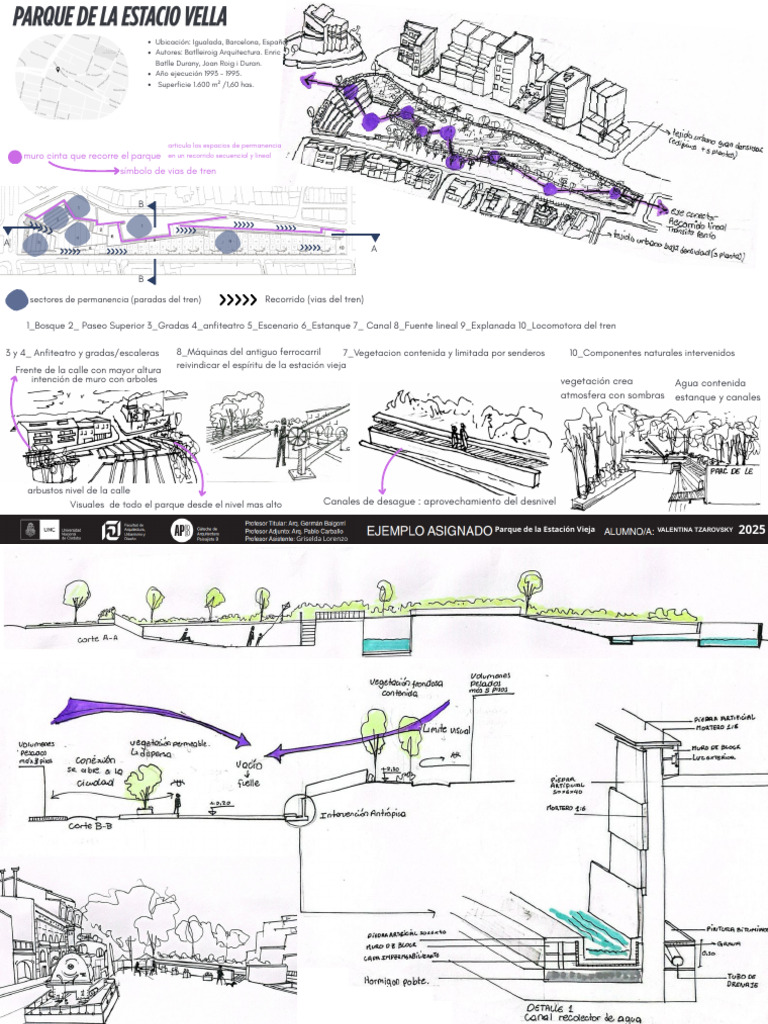 Parque de la Estación Vieja en Igualada | PDF
