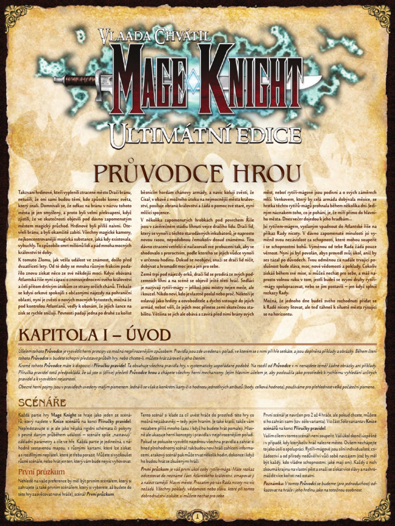 Mage Knight - Pruvodce | PDF