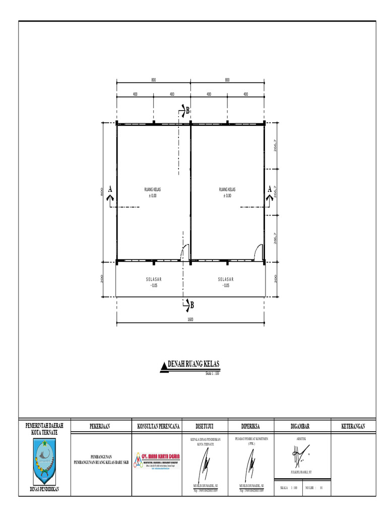 Gambar Pembangunan RKB SKB Revisi 2 | PDF