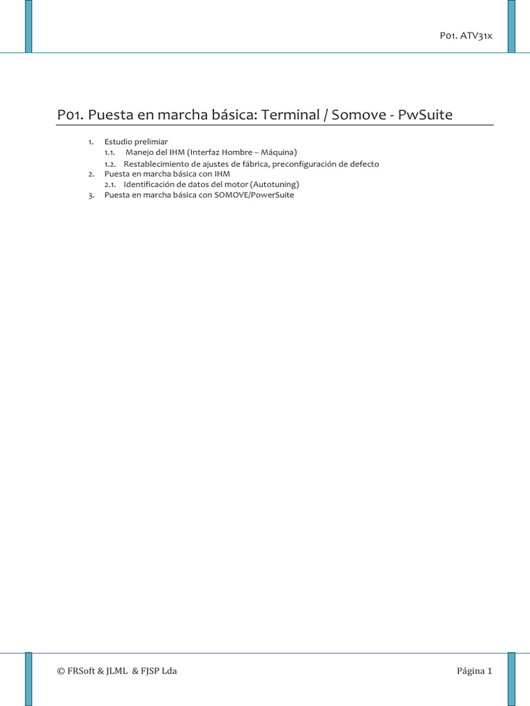 P01 - Variadores ATV31 | PDF