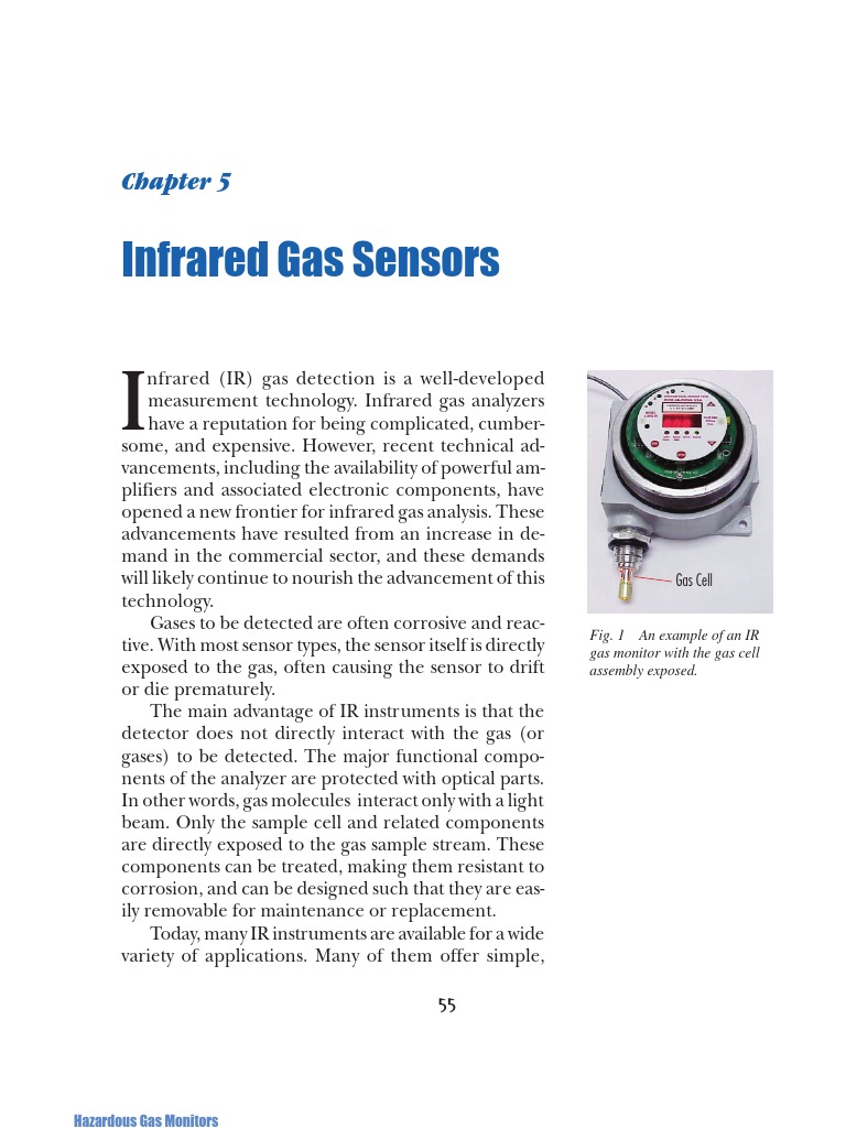 Infrared Gas Sensors Overview | PDF | Electromagnetic Spectrum ...