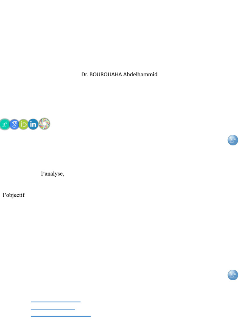 Analyse des données avec SPSS | PDF | Analyse des données | Analyse de ...
