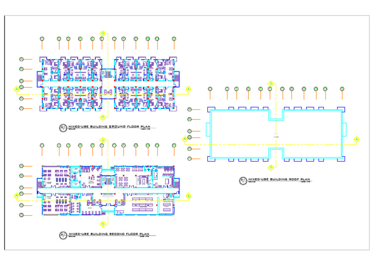 Mixed-Use Building Floor Plans | PDF