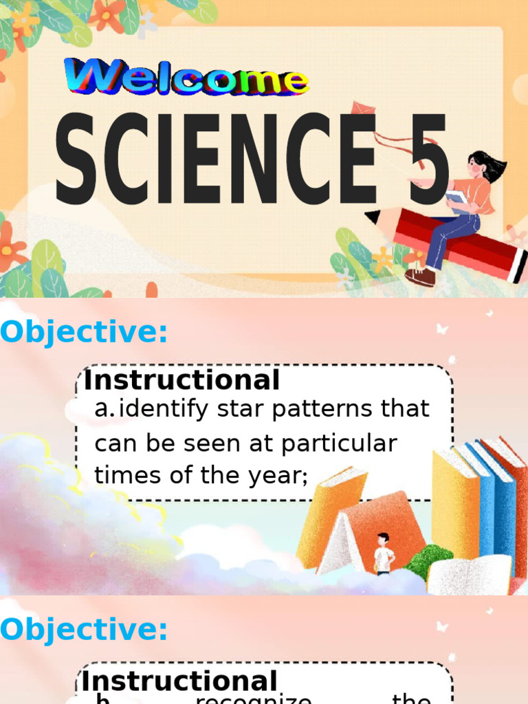 Science 5 Q4 W5 Constellations | PDF | Constellation | Stars