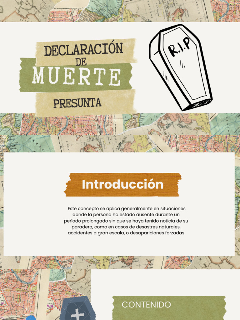 Muerte Presunta: Definición y Proceso Legal | PDF | Justicia | Crimen y