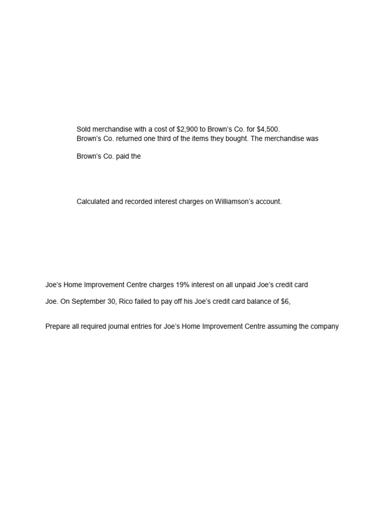 Chapter 8 Exercise Review (Accounting Principles 7th) | PDF