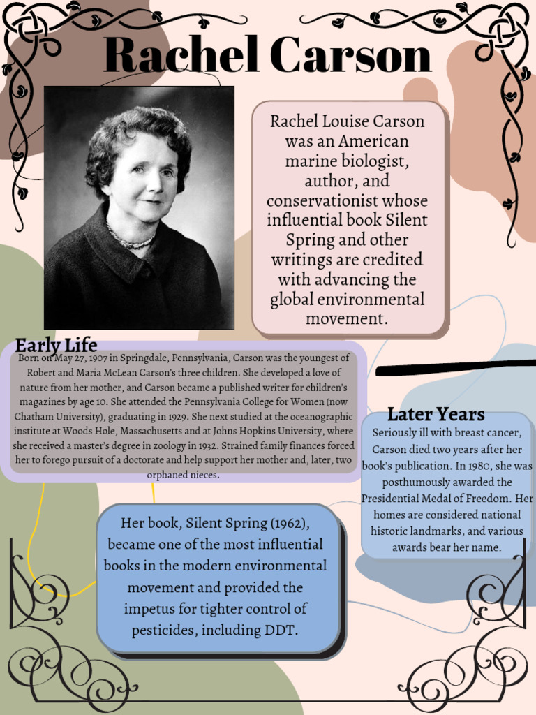 Rachel Carson: Legacy of Environmentalism | PDF | Books | Natural ...