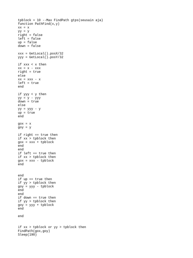 Take Item Droped - Lua | PDF