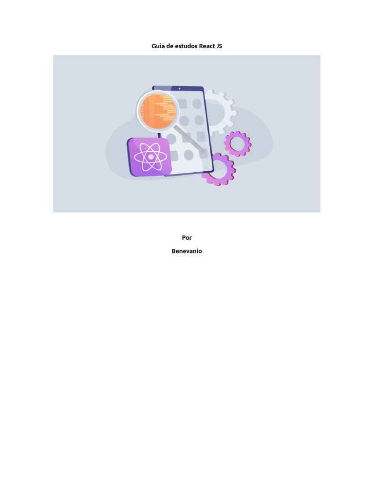 Guia Completo de Estudos em React JS | PDF | Script Java | Modelo de ...