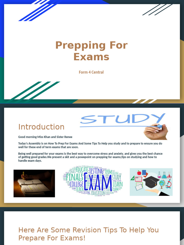 Exam Prep Tips for Success | PDF