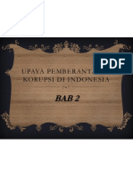 Upaya Pemberantasan Korupsi Di Indonesia